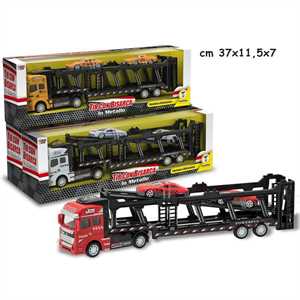 METAL KIDS - CAMION PORTAUTO CON 2 AUTO 3 COL.
