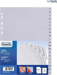 INTERCALARE A-Z Lettere cm22x30 (6100) SEPAREX