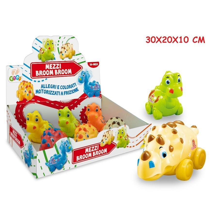 GOGO -MEZZI BROOM BROOM DINOSAURI