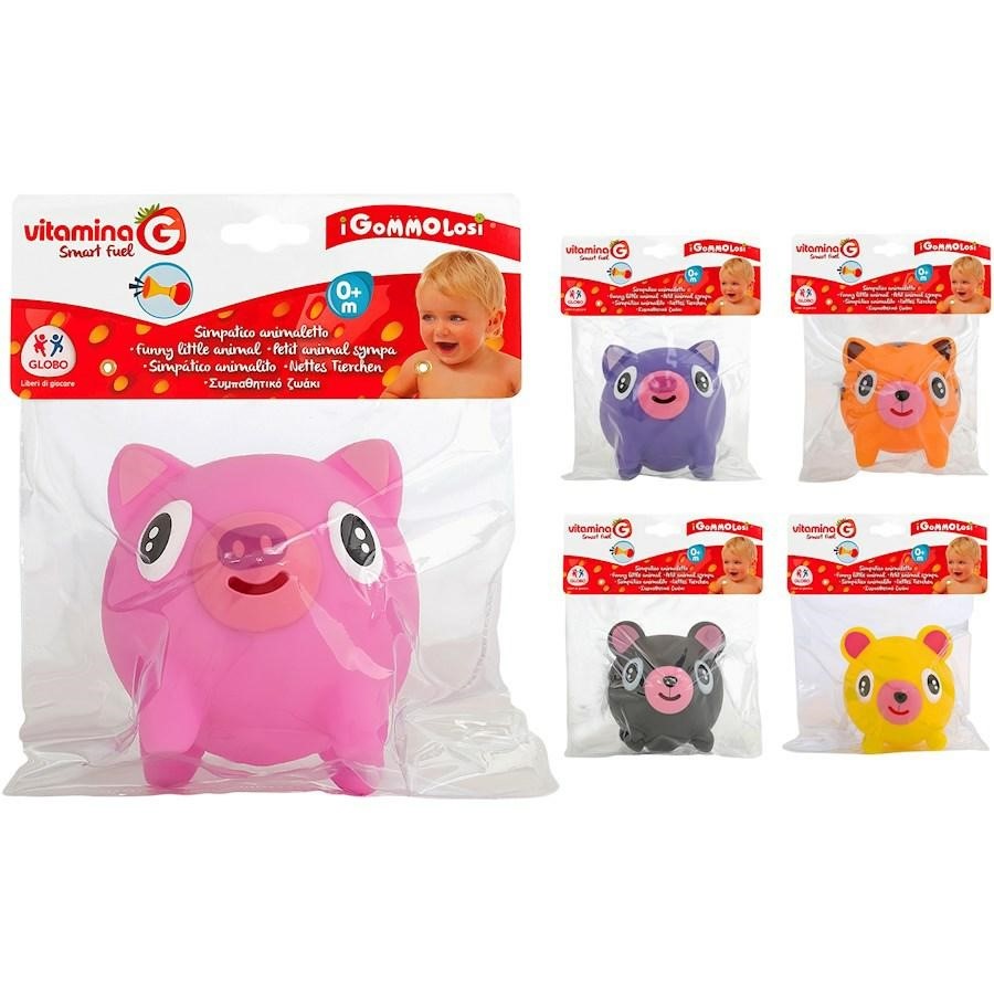 ANIMALI DI GOMMA C/SUONO/LINGUA