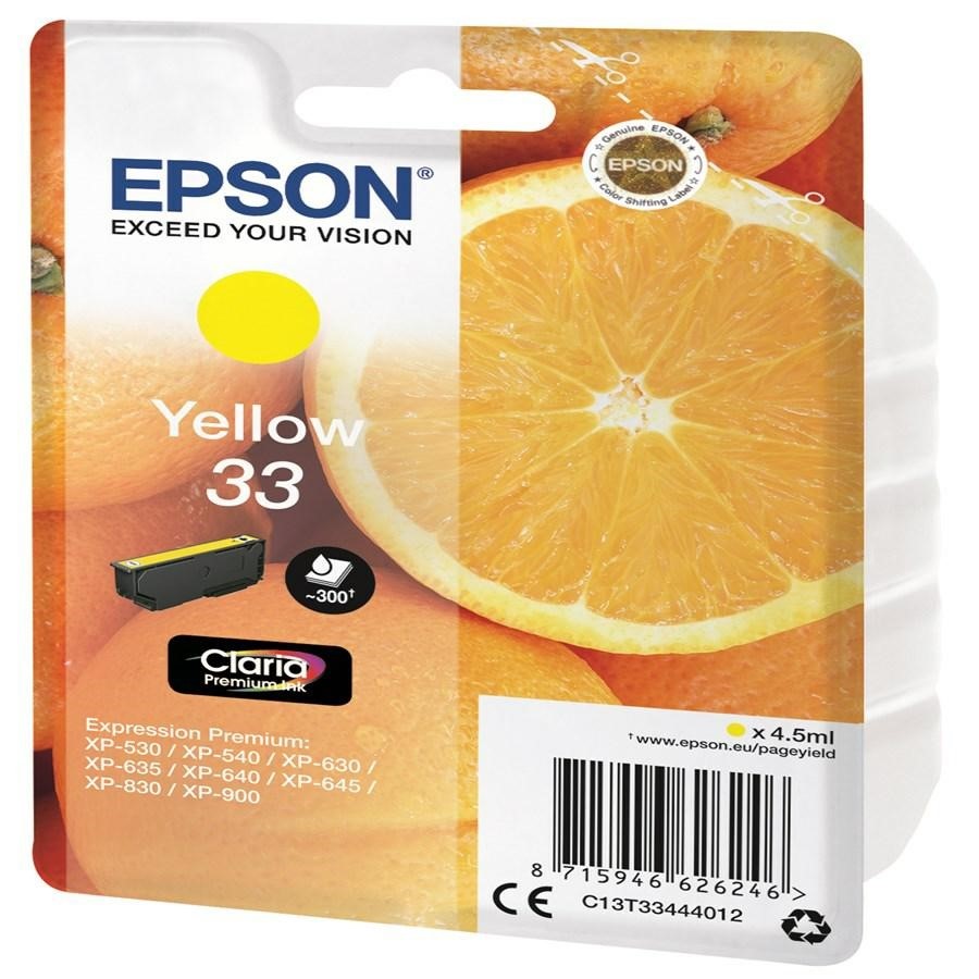 EPSON Ink-Jet Giallo T3344 *T33444010* N.33