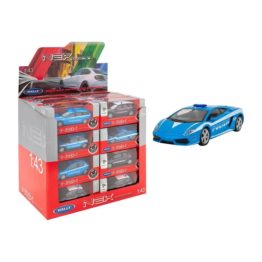 WELLY AUTO POLIZIA/CARABINIERI 1:43