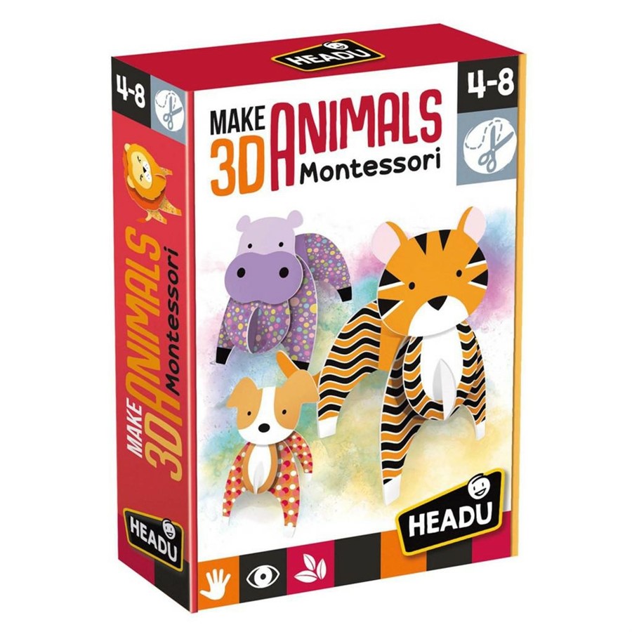MAKE 3D ANIMALS MONTESSORI