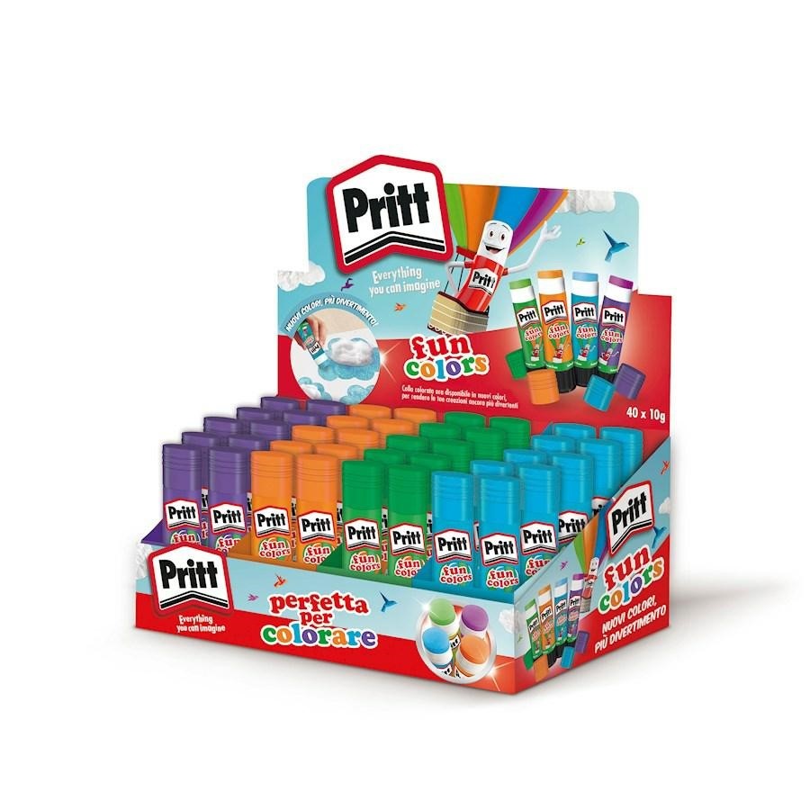EXPO PRITT STICK FUN COLORS 10GR 40PZ BTS 2023