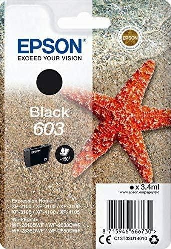 EPSON Ink-Jet Nero *T03U14010* N.603 Stella Marina