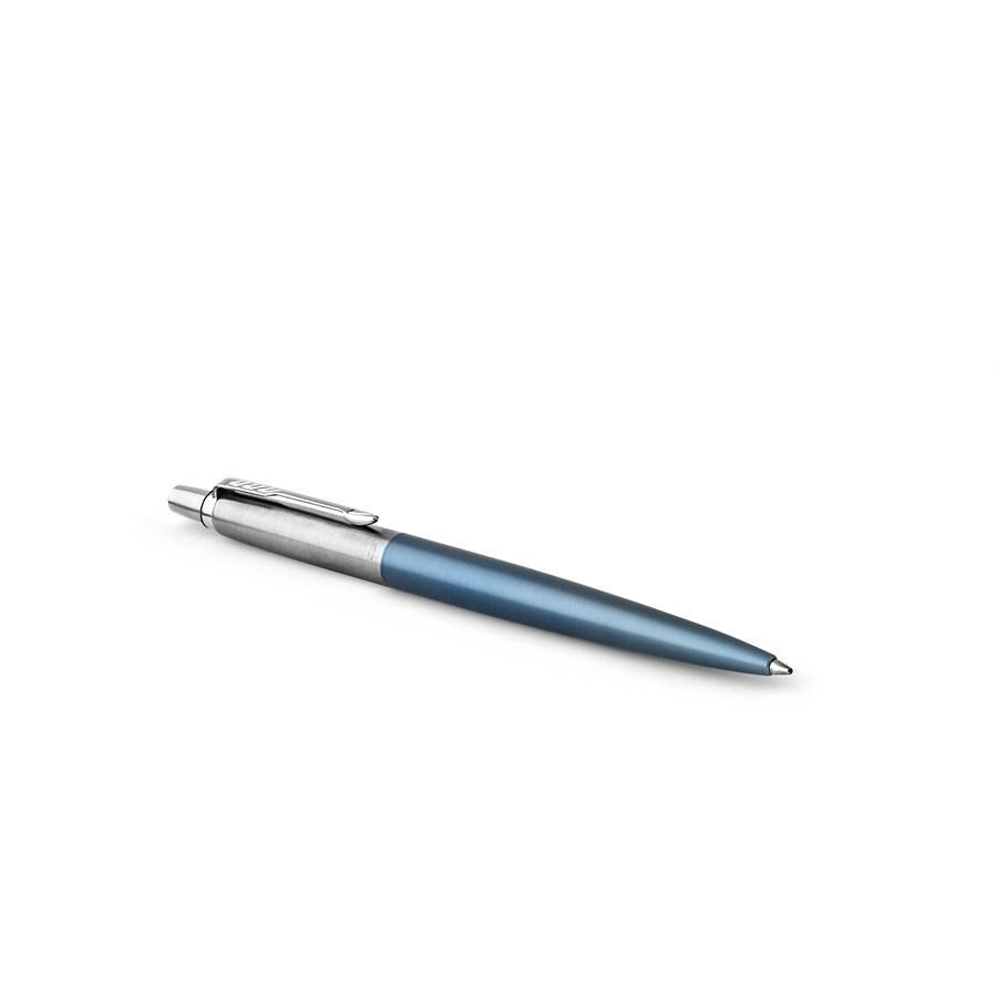 Jotter Waterloo Blue Chrome Colour Trim Penna a Sfera
