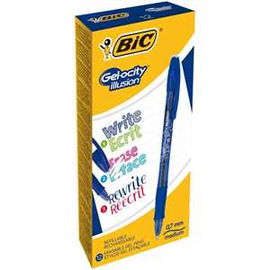 BIC GEL-OCITY ILLUSION pz12 BLU