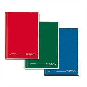 RUBRICA CARTONATE A5 96F 1R