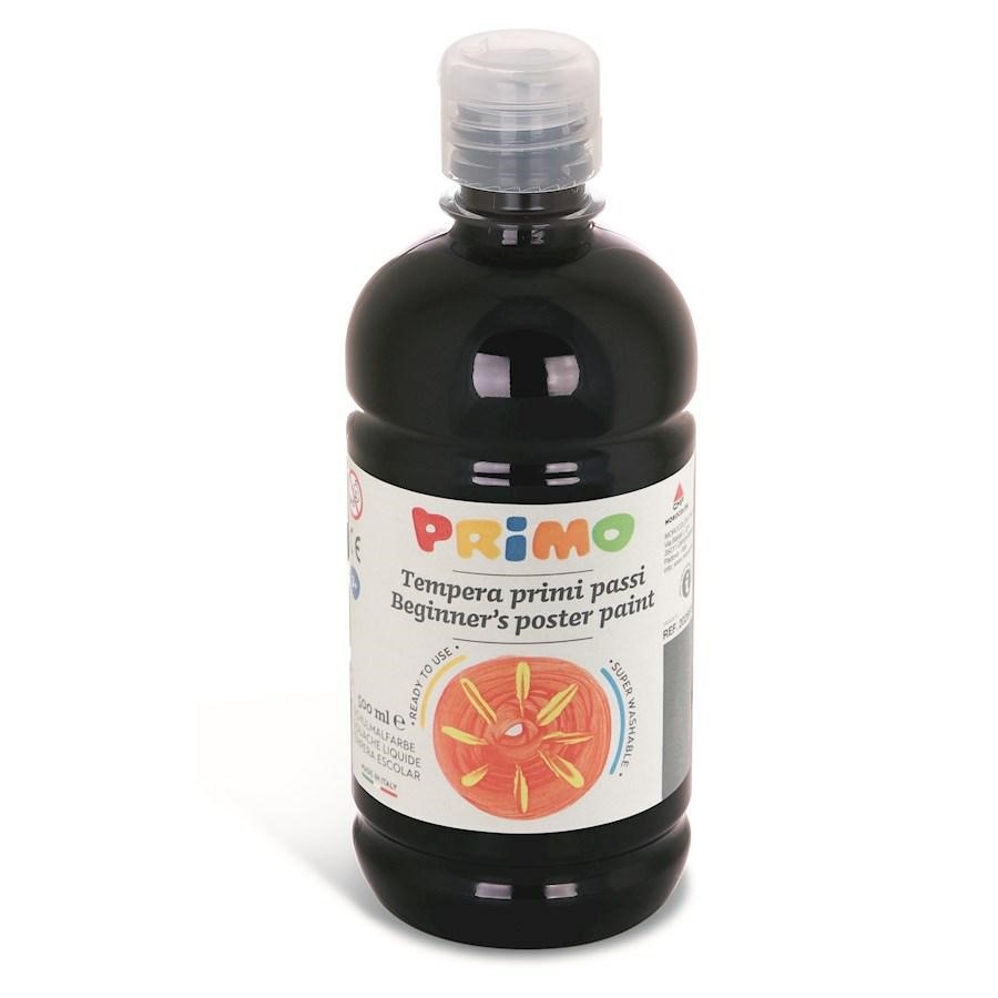 Tempera BRILLANTE 500ML NERO 800