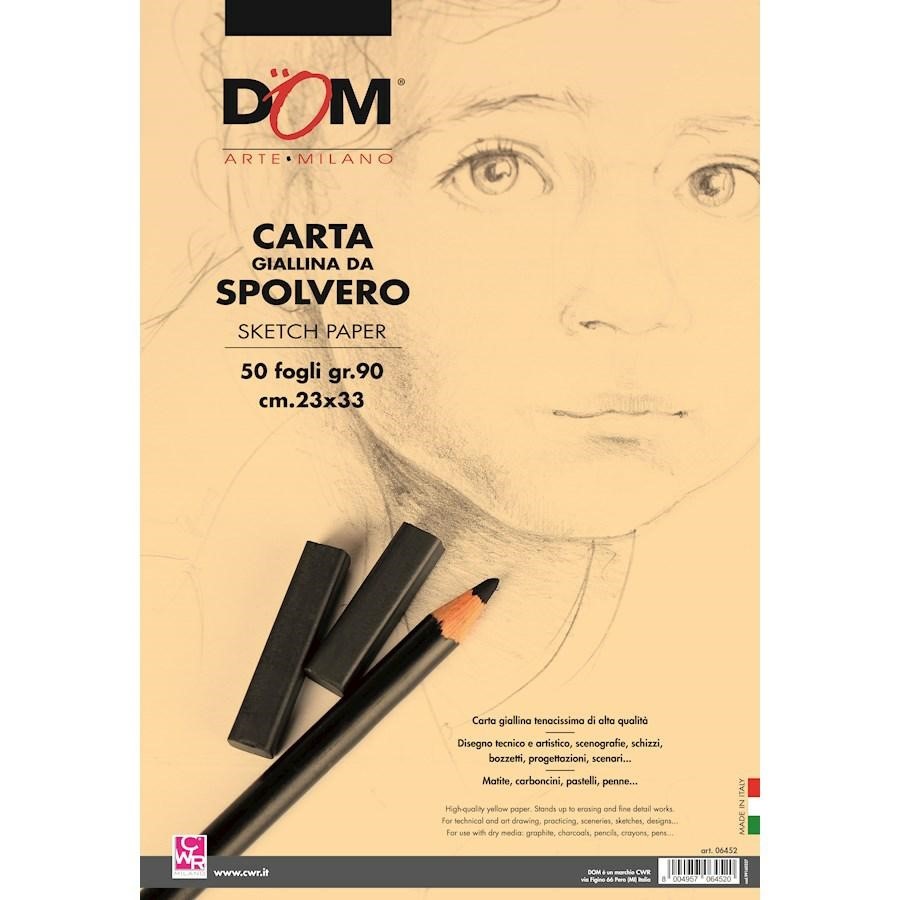 CARTA SPOLVERO CM.23X33 50FF