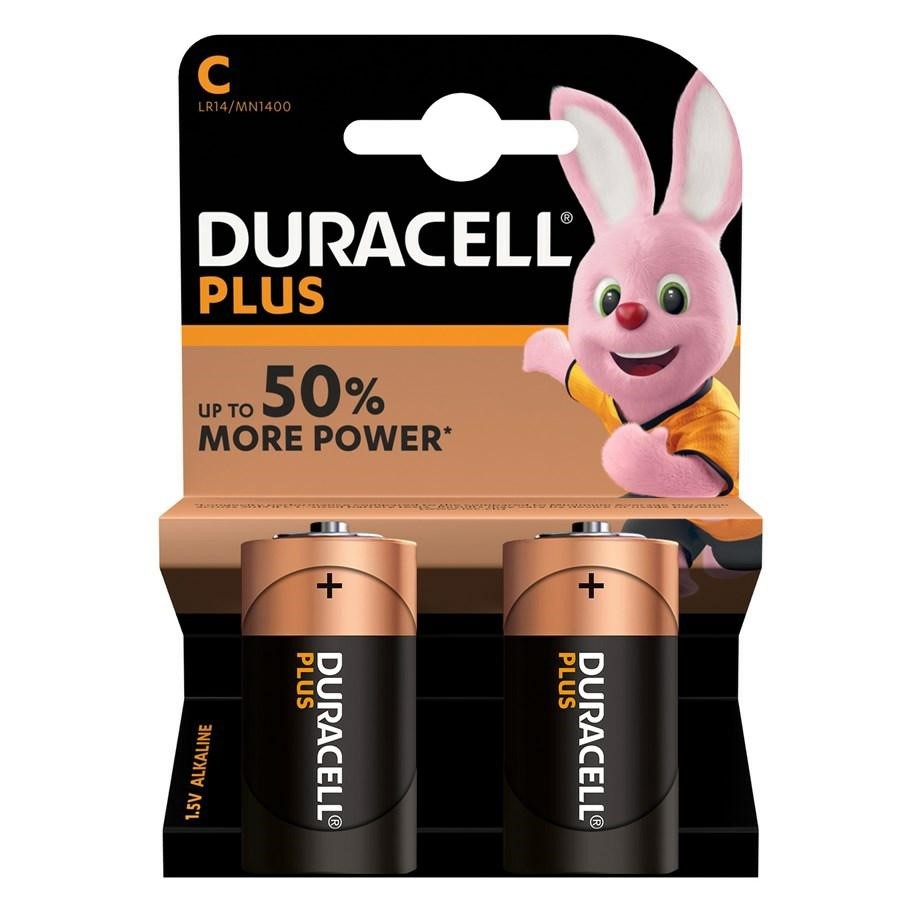 PILA 1/2 TORCIA C LR14 pz2 MN1400 DURACELL