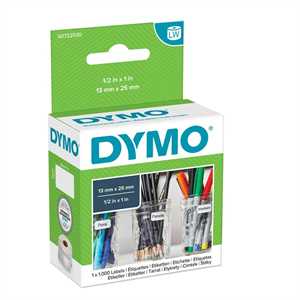 Etichetta LW mm13x25 Multiuso 113530       1000Etichetta per Rotolo