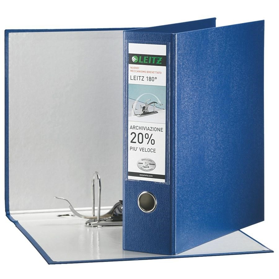 Registratore LEITZ 180 cm8 Blu