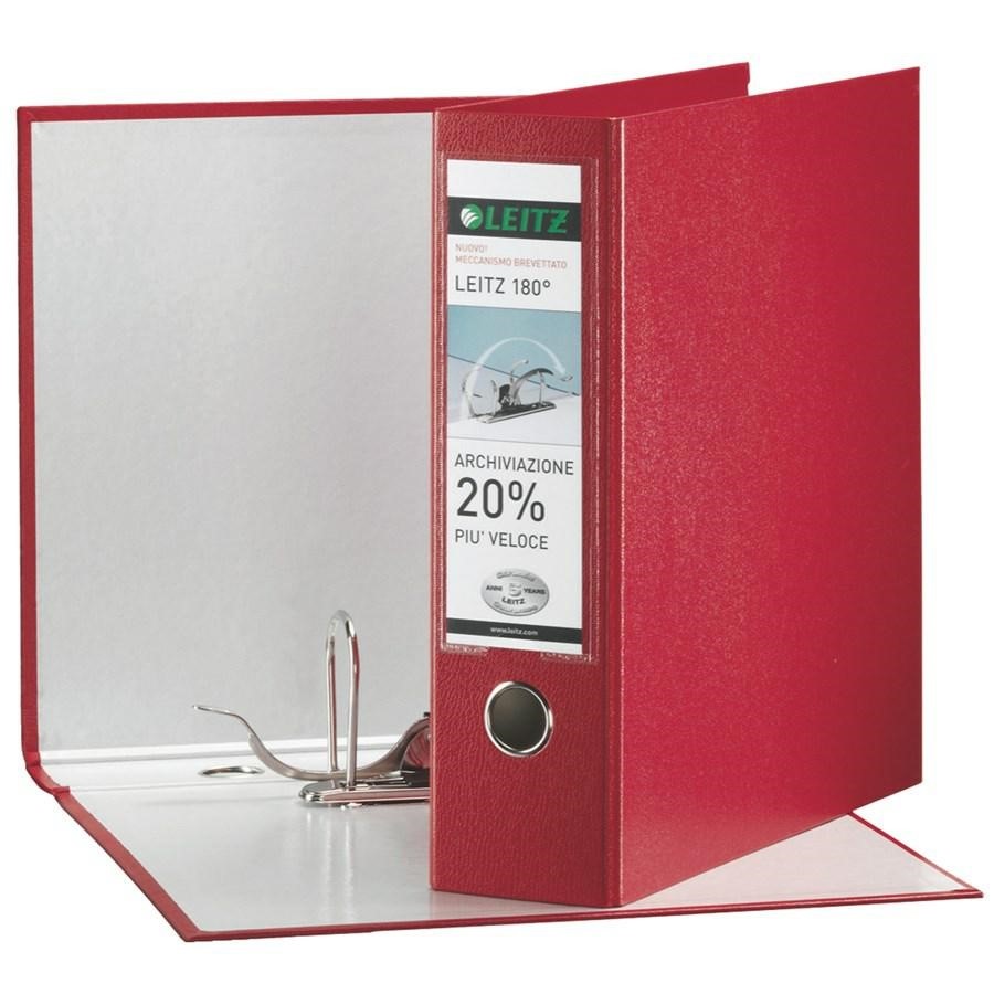 Registratore LEITZ 180 cm8 Rosso