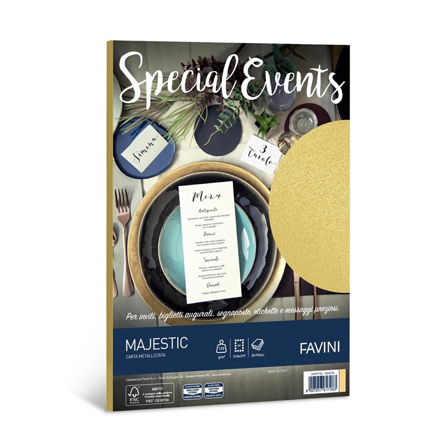 BUSTA SPECIAL EVENTS pz10 11X22 ORO