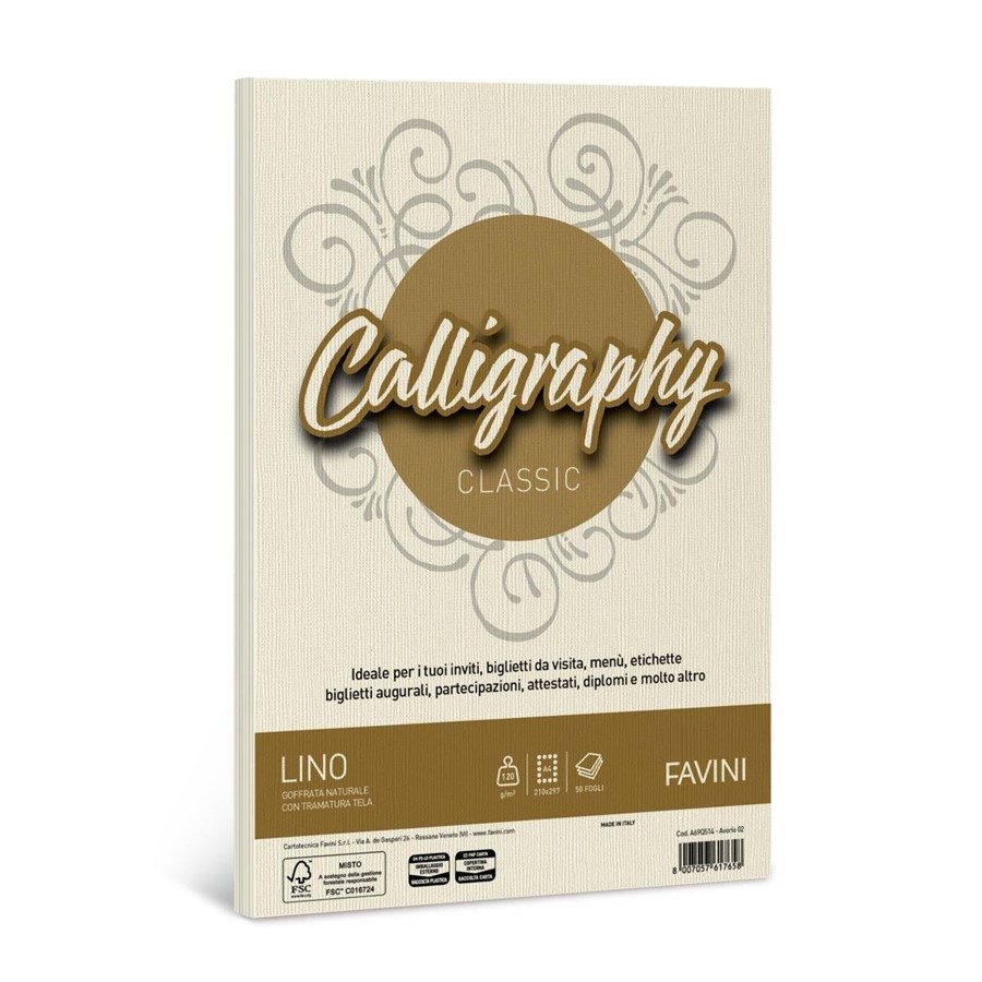 Calligraphy LINO gr120 AVORIO A4 f50