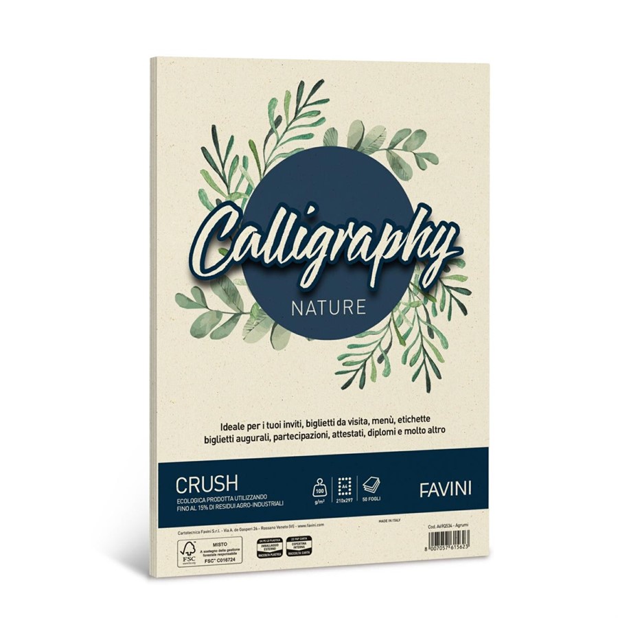 Calligraphy NATURE gr100 AGRUMI     A4 f50