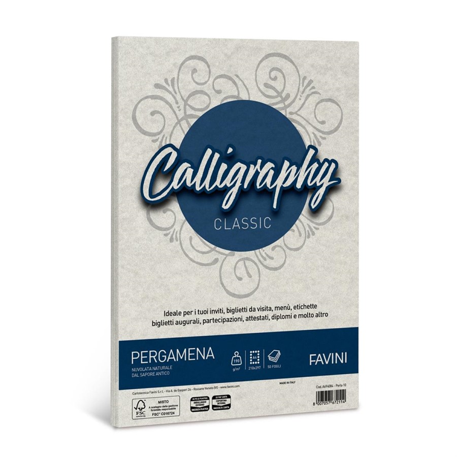 Calligraphy PERGAMENA gr190 PERLA A4 f50