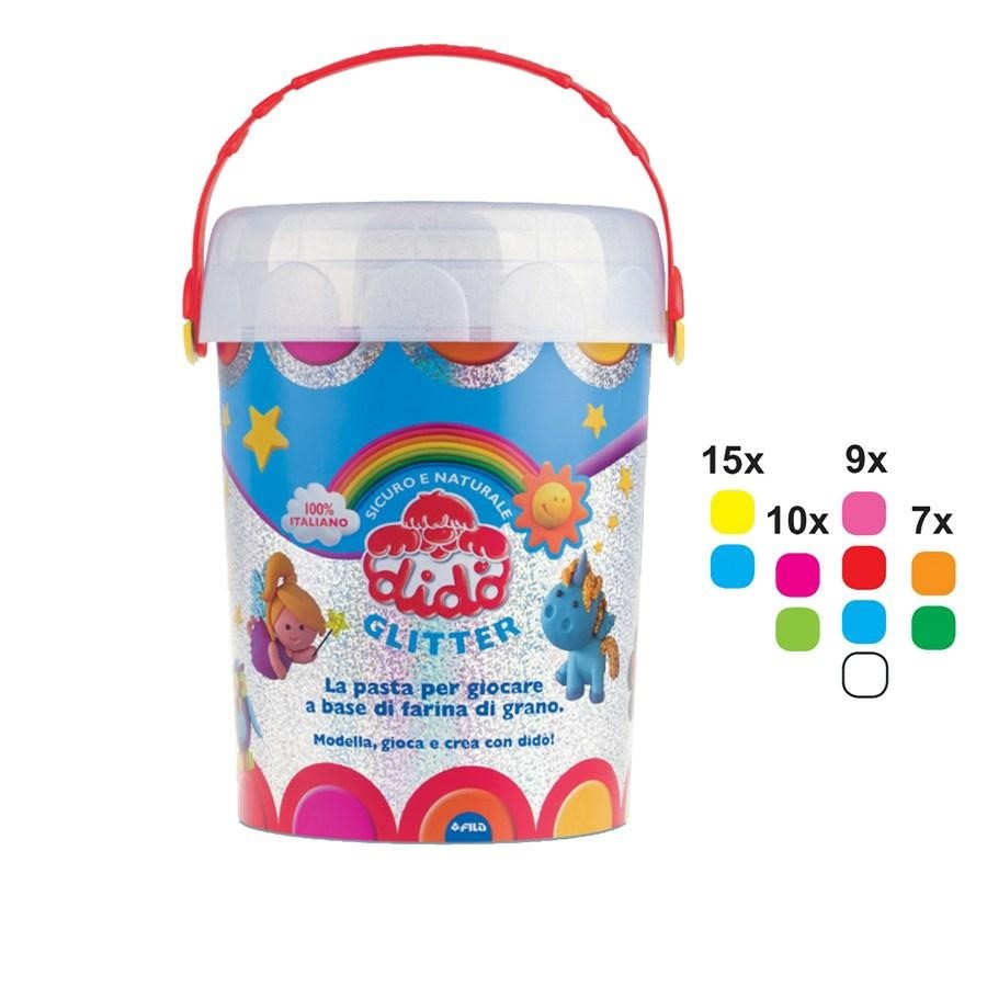 DIDO' MAXI VASO GLITTER 100 SALSICCIOTTI DA 50GR