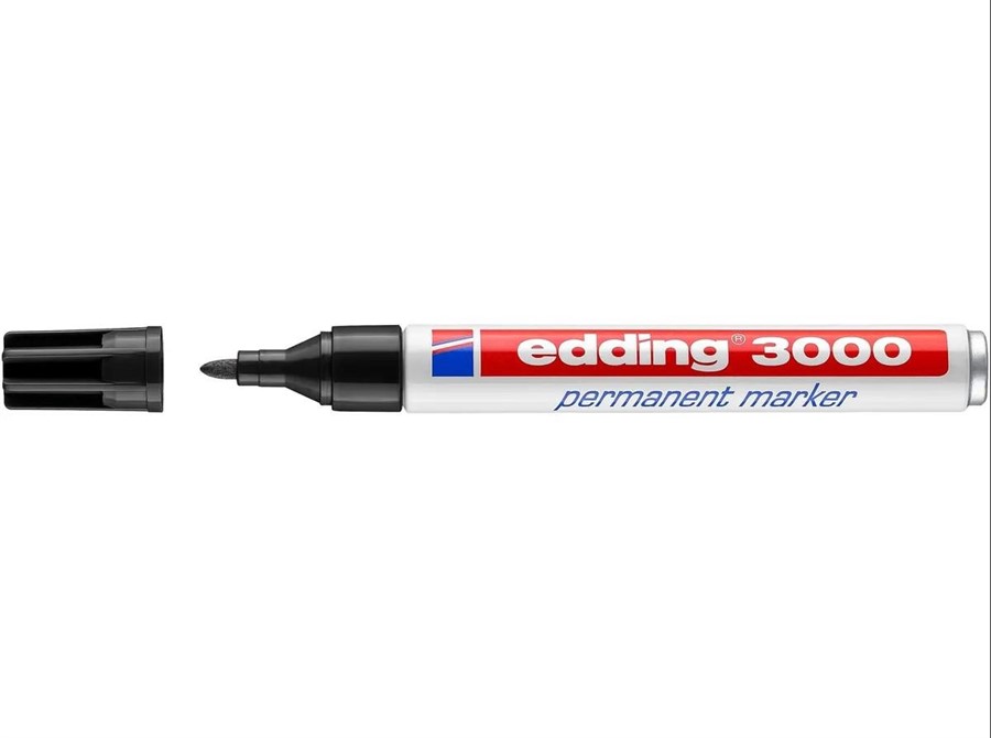 Marker EDDING 3000 PUNTA TONDA Nero