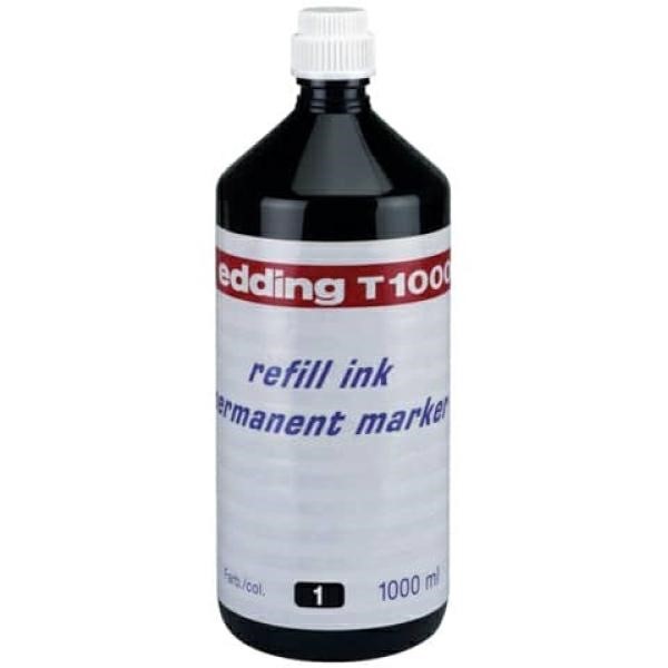 INCHIOSTRO PERMANENT NERO EDDING    ML1000