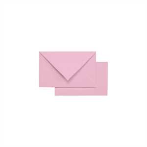 BIGLIETTO e BUSTA ROSA CHIARO f.to9 pz100