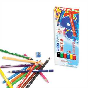 PASTELLI da 6 MINA 6MM + temperamatite