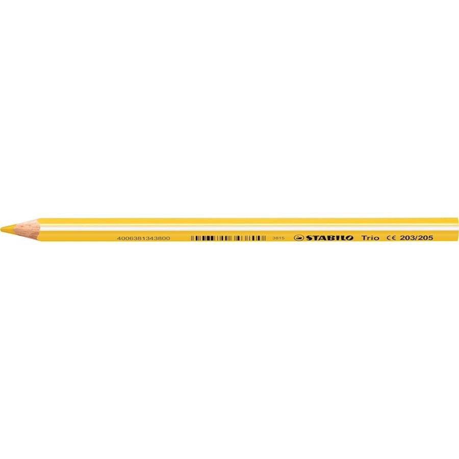 STABILO TRIO MAXI pz12 GIALLO-205