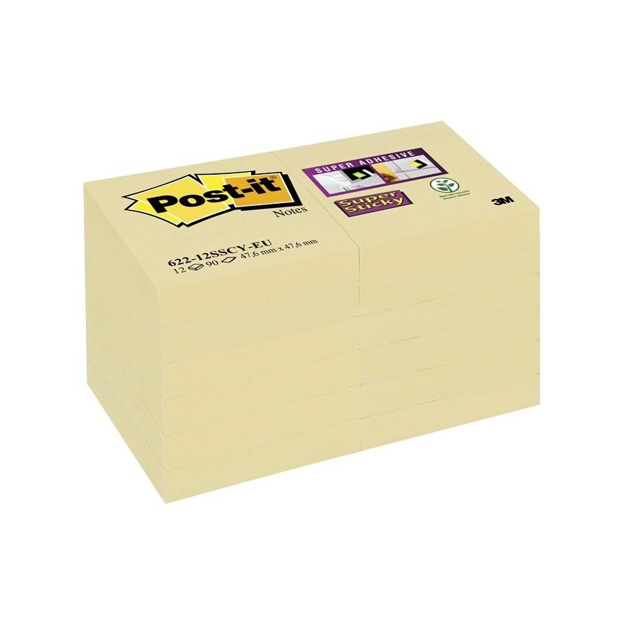 SUPER STICKY POST IT 51X51 GIALLO CANARY