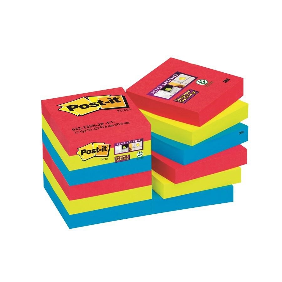 SUPER STICKY POST IT 51X51 BORA BORA