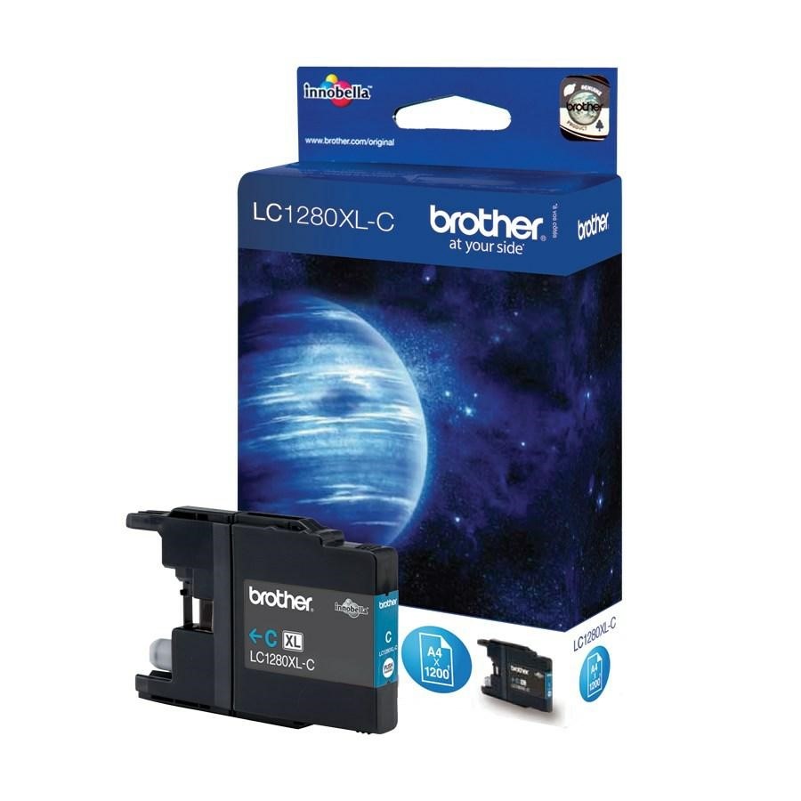 BROTHER Ink-Jet CYANO LC-1280XL     MFC-J6510/6710/6910