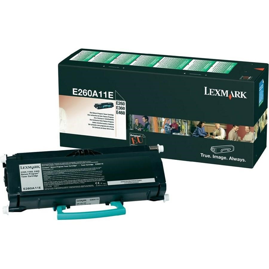LEXMARK Toner E260/360 *260A11E/260A31E* 3500Pagine