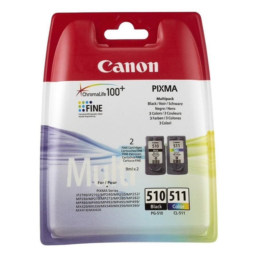 CANON Ink-Jet Kit N.510+511*2970B010* MP240/260/480 pg220