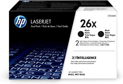 HP Toner Nero Kit *CF226XD*M402D/426 pg9000x2 N.26X Pz.2