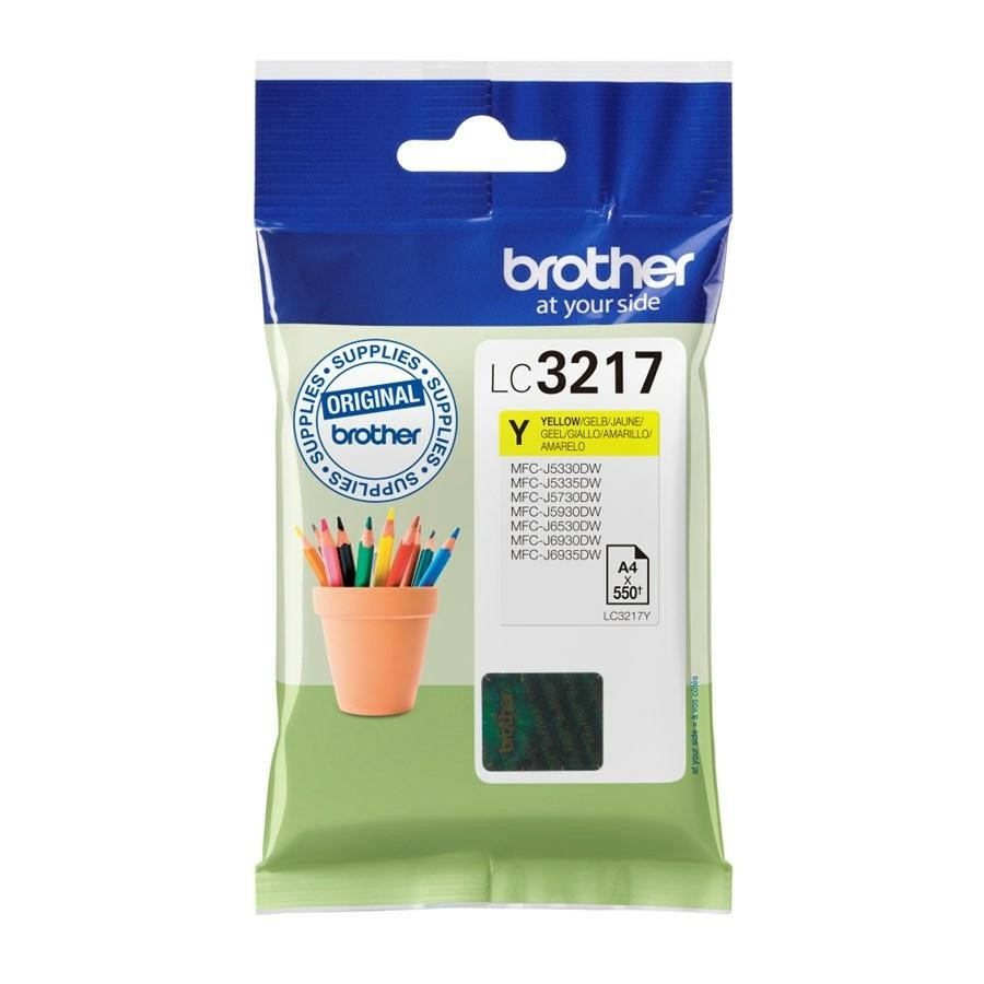 BROTHER Ink-Jet Giallo LC-3217