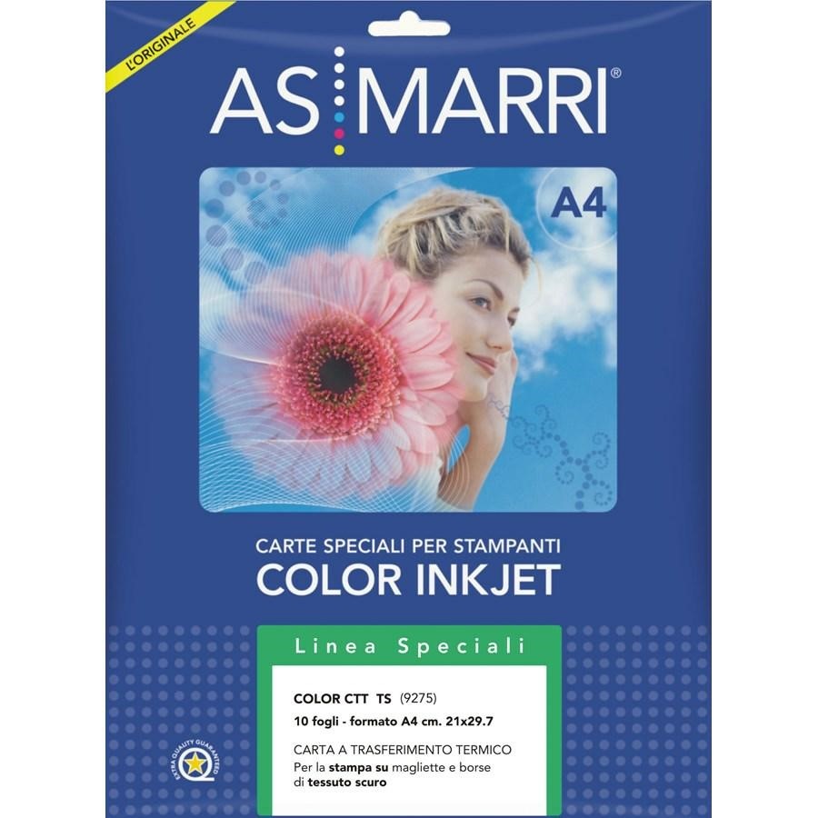 MARRI CARTA TRASF.TERM.A4 f10 TESSUTO SCURO INK-JET *9275*
