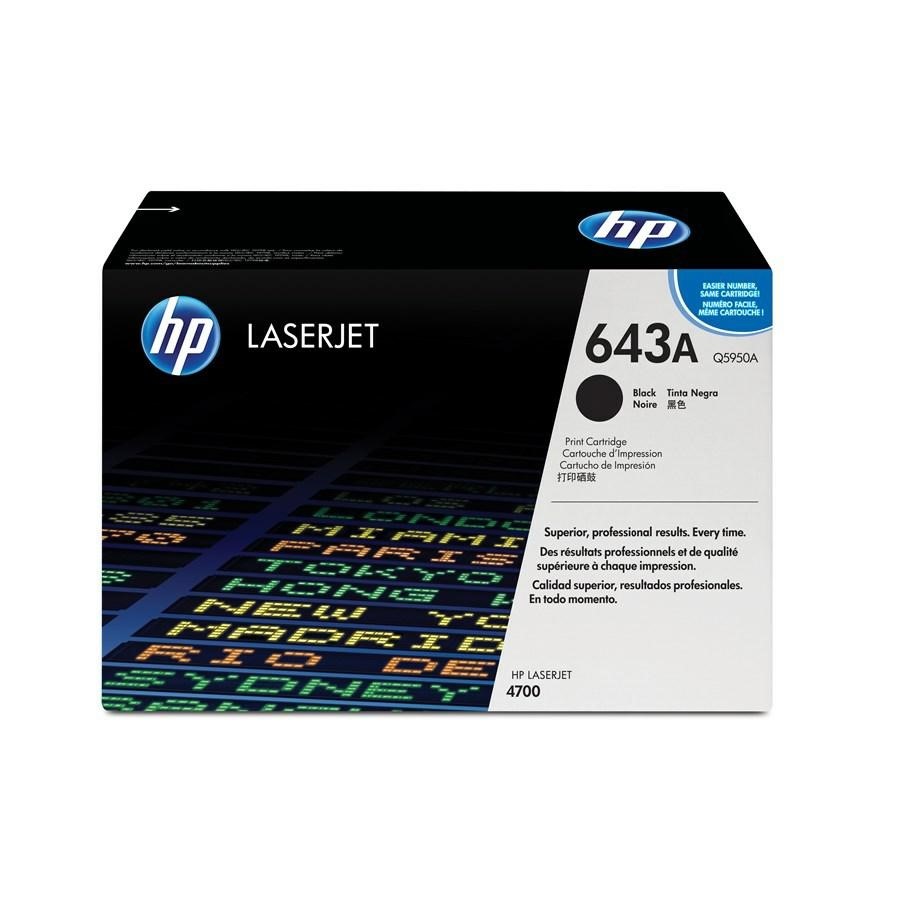 HP CLJ Toner Nero *Q5950A* 4700 pg11000 -643A-