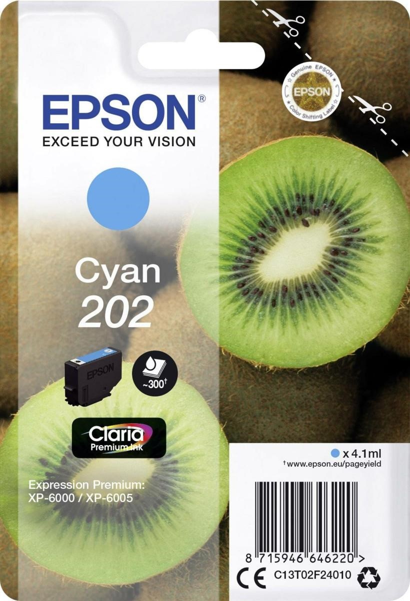 EPSON Ink-Jet Ciano *T02F24010* N.202 KIWI