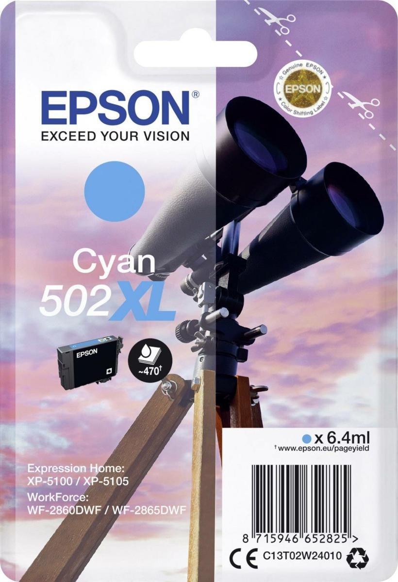 EPSON Ink-Jet CIANO *T02W24010* N.502XL