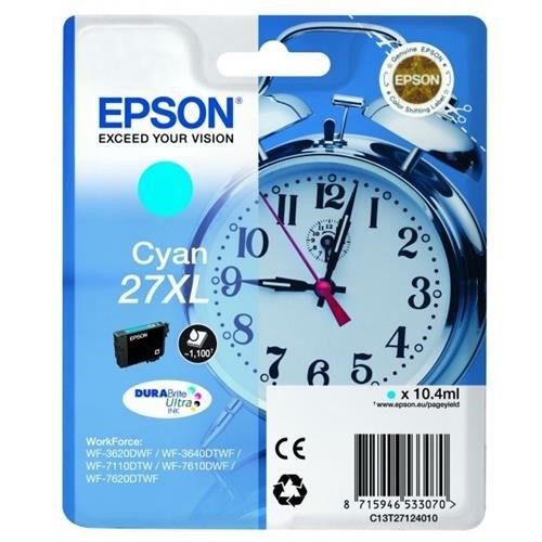 EPSON Ink-Jet CIANO T2712 *T27124010* 27XL ml10,4