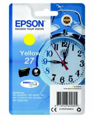 EPSON Ink-Jet GIALLO T2714 *T27144010* 27XL ml10,4