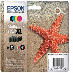 EPSON Ink-Jet KIT N+C+M+Y *T03A64010* N.603XL STELLA MARINA