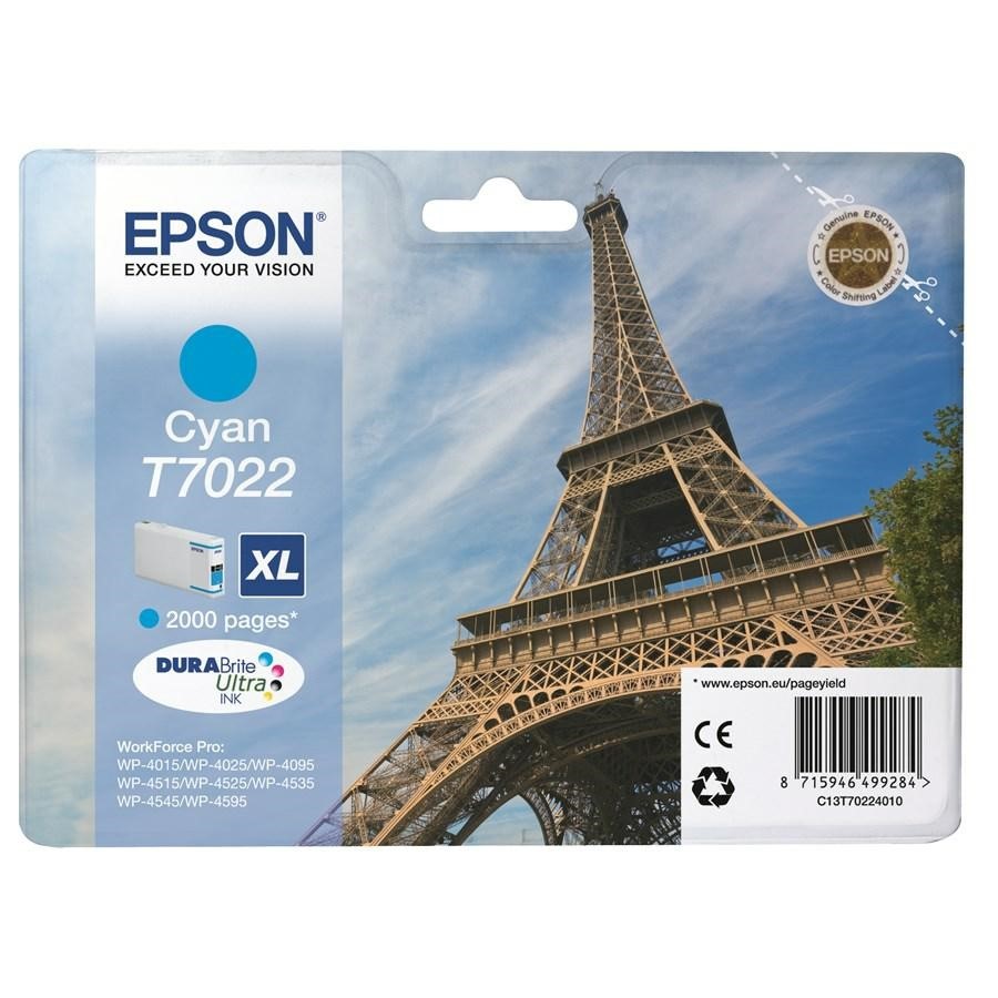 EPSON INK-JET CIANO XL WP4000/4500 *T70022* *T70224010* pg2000