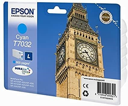 EPSON INK-JET CIANO L WP4000 *T7032* *T70324010* pg800