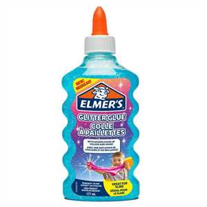 ELMER'S COLLA GLITTERATA LIQUIDA BLU FLACONE DA 177ML