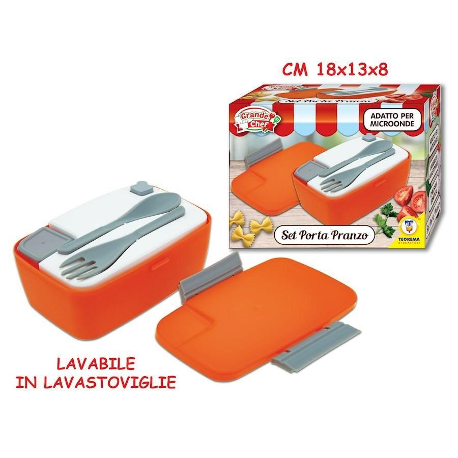 GRANDE CHEF - LUNCH BOX CON ACCESSORI