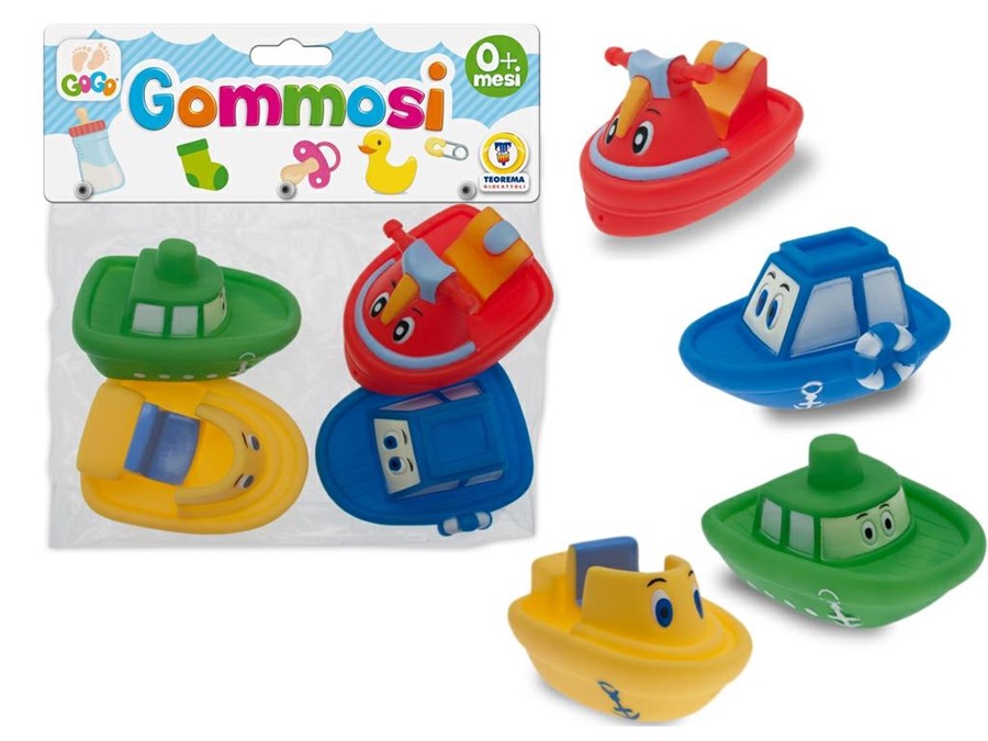GOGO-GOMMOSI BARCHETTE VEICOLI 4PZ
