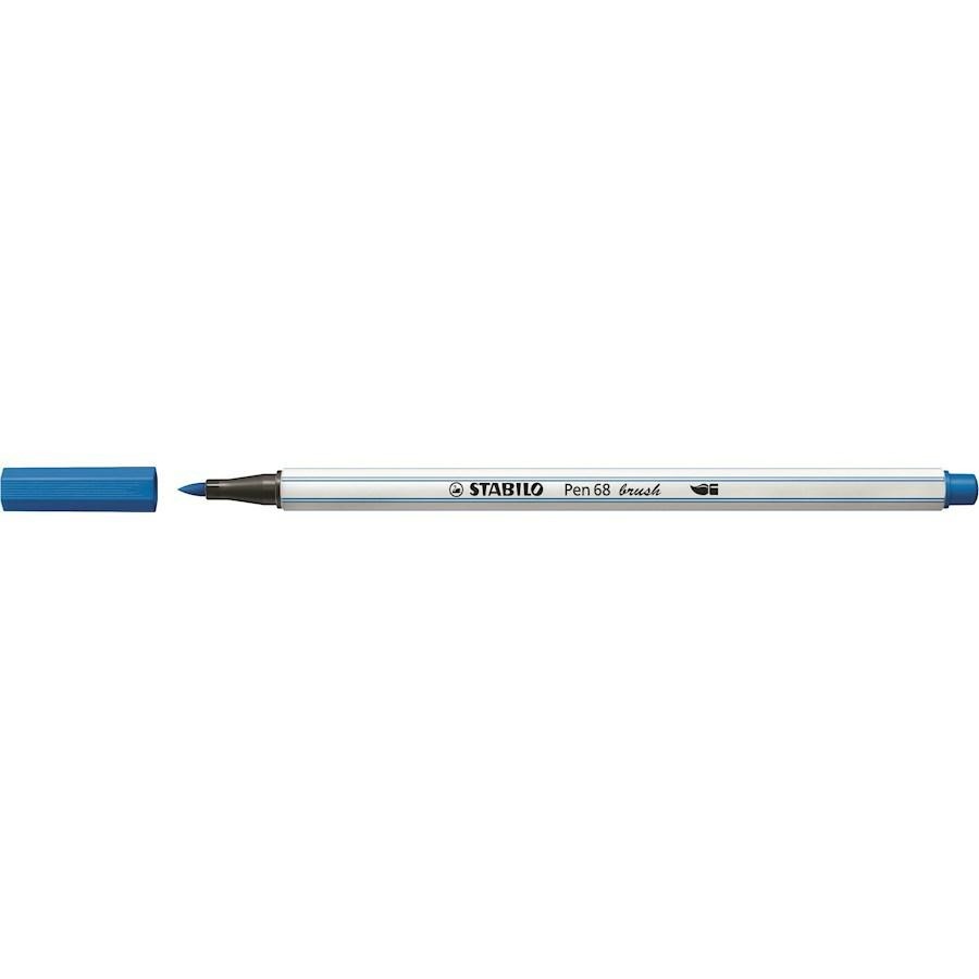 STABILO PEN 68 BRUSH 41-BLU SCURO
