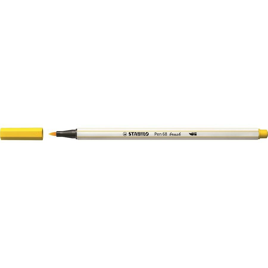 STABILO PEN 68 BRUSH 44-GIALLO