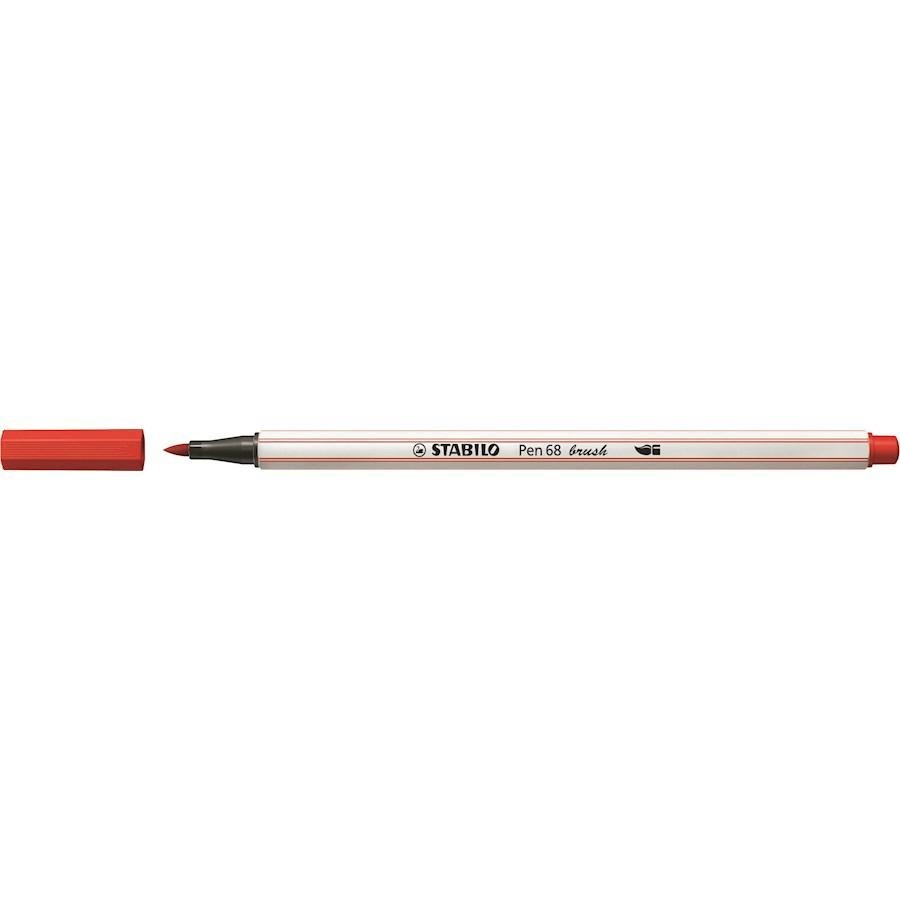 STABILO PEN 68 BRUSH 48-CARMINIO